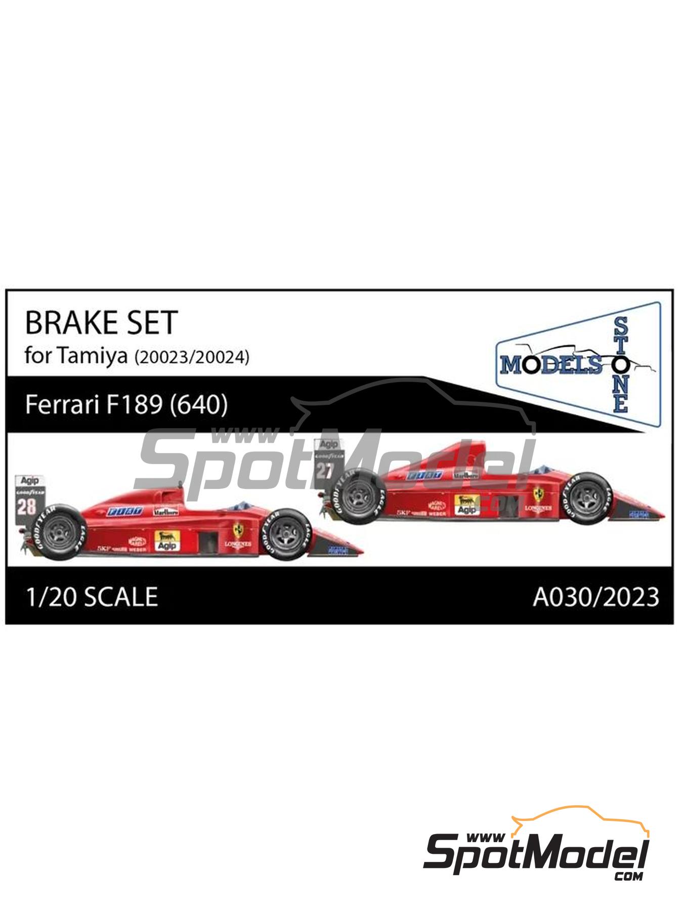 Stone Models A030/2023: Brakes 1/20 scale - Ferrari F1/89 640